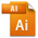 sjablonen buttons illustrator AI